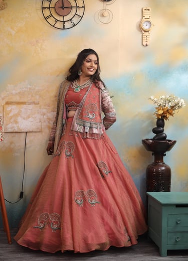 "Stunning soft glam look created for a Destination Wedding bride in Siddhpur, featuring a trending 