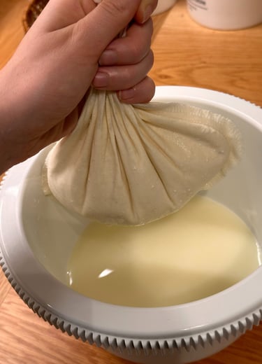 Frischkäseherstellung mit Labkraut