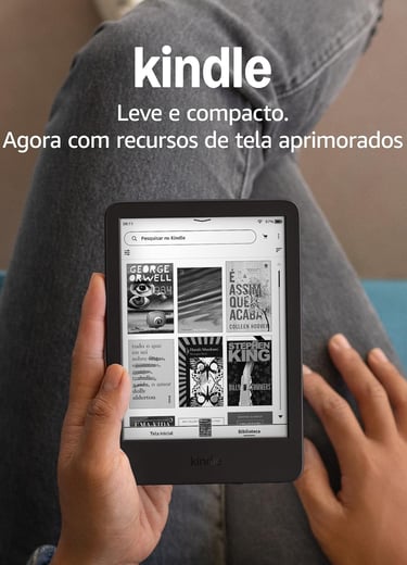 kindle: dispositivo digital para leitura de livros