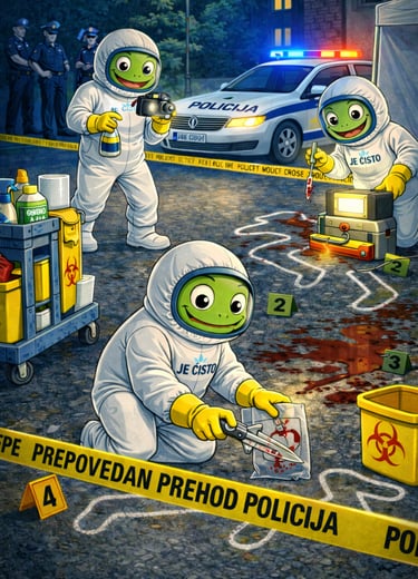 ČIŠČENJE KRAJA ZLOČINA