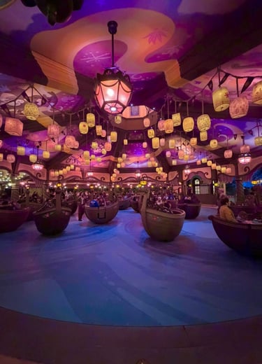 Raiponce Tangled Spin at Disney Adventure World