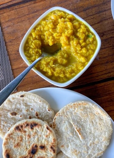 dhall-e-roti