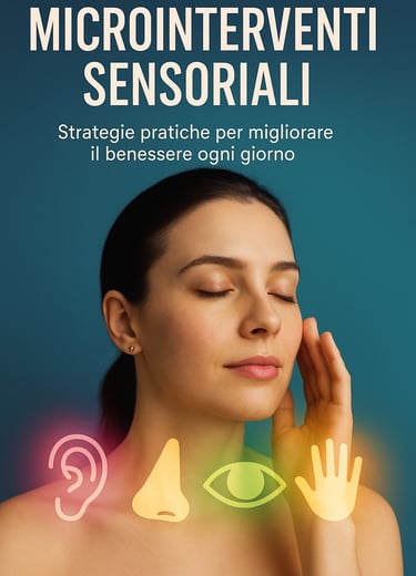 Scopri come i microinterventi sensoriali migliorano il tuo benessere: tatto, suoni, profumi, colori 