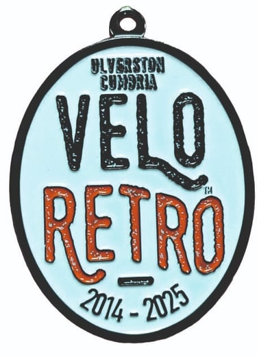 Velo Retro 2025 Medal