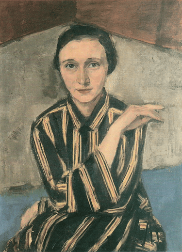 Ölgemälde "Portrait Maria Tannenbaum" von Wladimir von Zabotin.