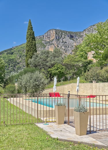 photo jardin piscine
