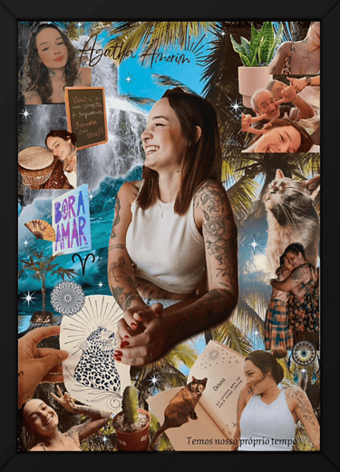 a woman with tattoos on her arms