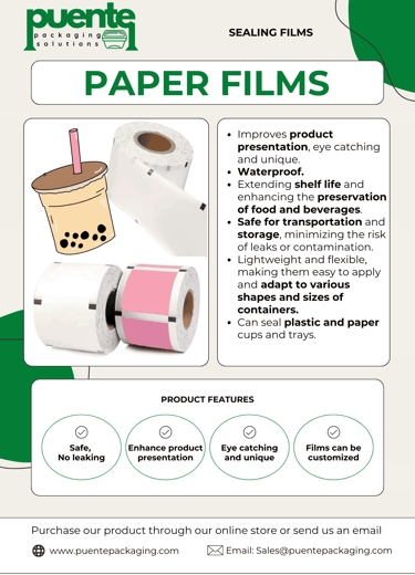 paper films brochure