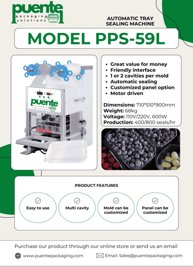 automatic tray sealer