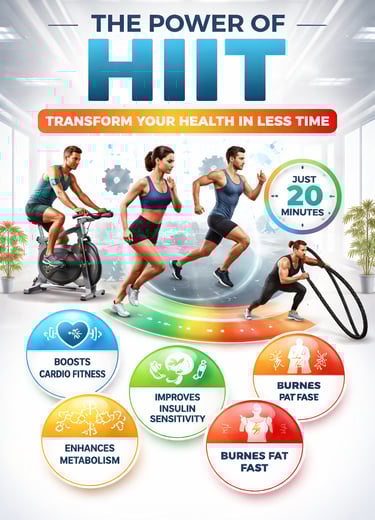 Too Busy to Exercise? The Science of the 15-Minute HIIT ‘Metabolic Reset’ for Fat Loss and Insulin S