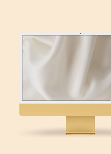 a computer monitor screen with a picture of a computer screen