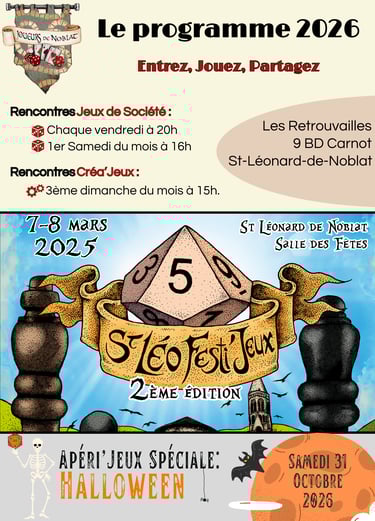 Joueurs de Noblat 2026