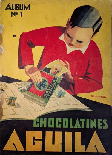 1932 Uruguay Chocolatines Aguila Album No 1 Sports XXI