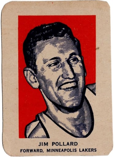 1952 Wheaties Sports Cards Basketball Mikan Davies Pollard