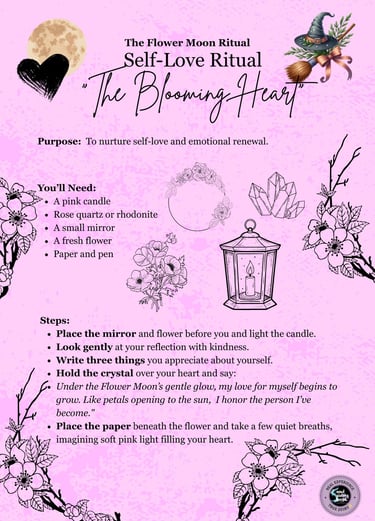 Flower Moon Self-Love Ritual