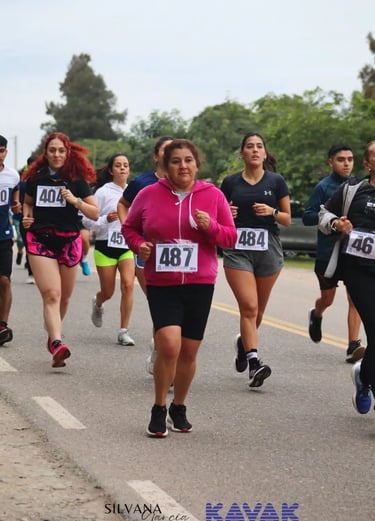 carrera 3K entre los paisajes de Tucumán