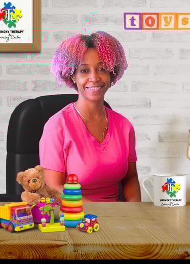 a woman with pink hair and a pink wig with a teddy bear