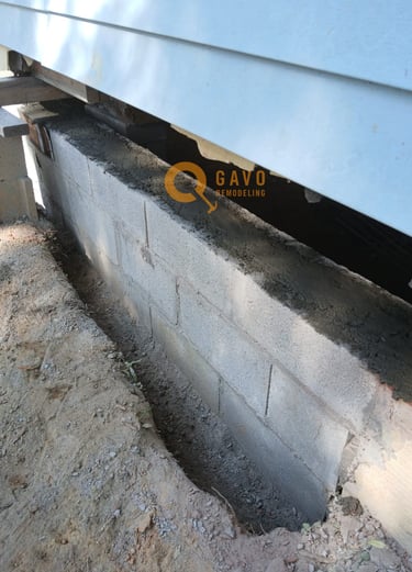 Refuerzo de muros  - remodelación Gastonia NC - Gavo Remodeling Llc