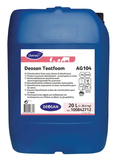 deosan teatfoam sağım sonrası meme dezenfektanı