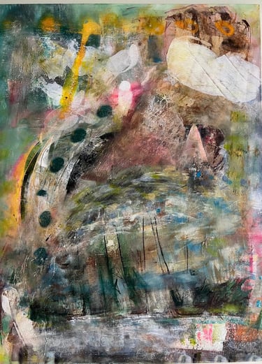 The day started well - acrylic on canvas, — Nikki Kelly