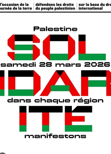 Jornée de solidarité national - journée de la terre - 28 mars 2026