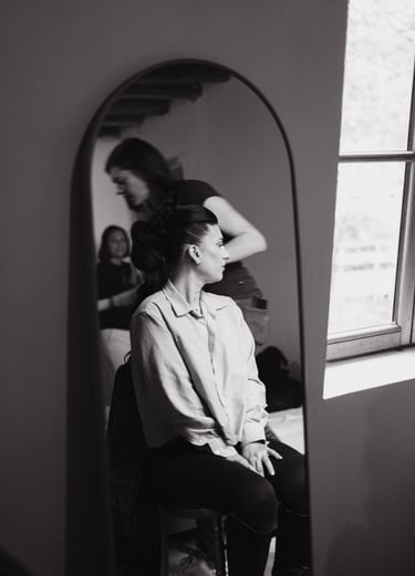 préparatif mariée, maquillage de la mariée, photo reportage mariage Oise Chaumont en Vexin