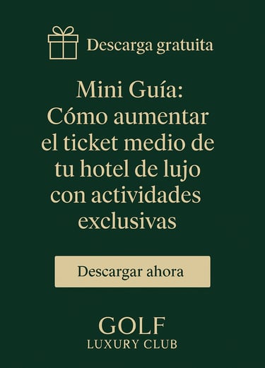 guia golf hoteles