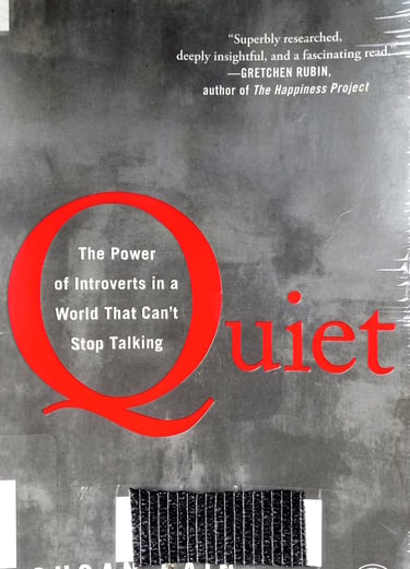 Quiet The Power of Introverts cover book