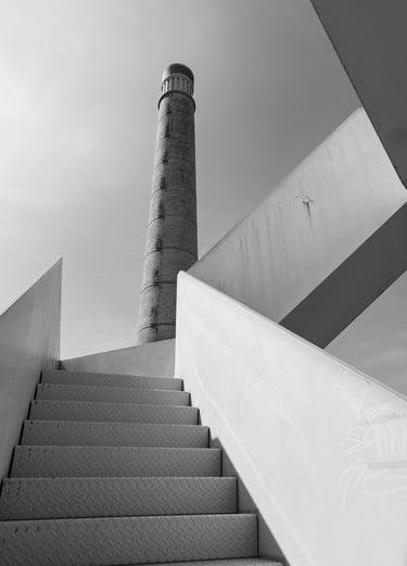 Moderne Architektur in Basel – Beispiel aus der Masterclass Architekturfotografie.