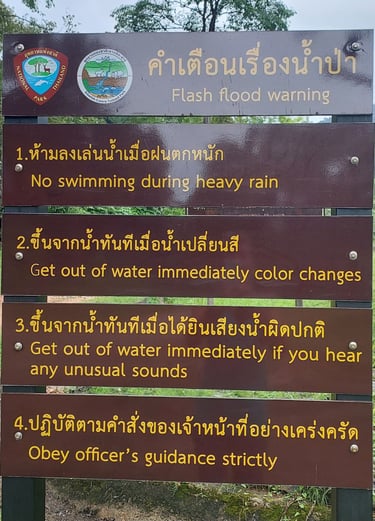 thailand khao lak ton chong fa waterfall lam ru