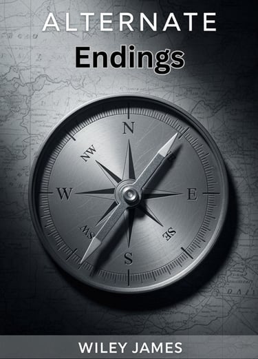 Alternate Endings book cover, true crime short story collection, reimagined justice