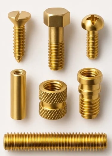 Precision Brass Screw 