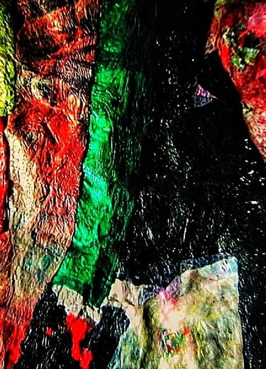 Recycle plastic collage photo stock