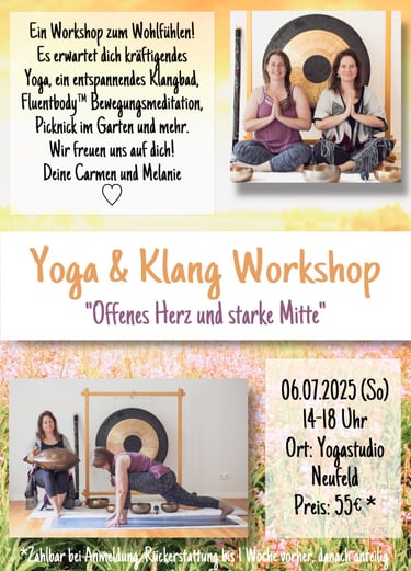 Yoga Klang Workshop Dithmarschen