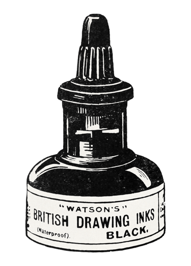 Bouteille d'encre