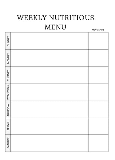 Nutrition planner 