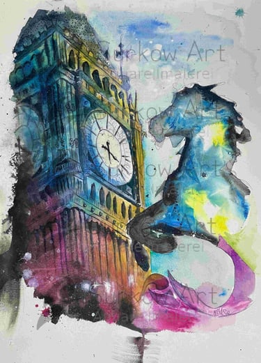 aquarell-london-big-ben-surkow-art-paul-surkow