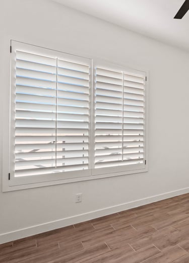 white shutter