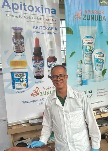 Apiterapia APitherapy Bee Venom Veneno de Abejas Apitoxina Inyectable