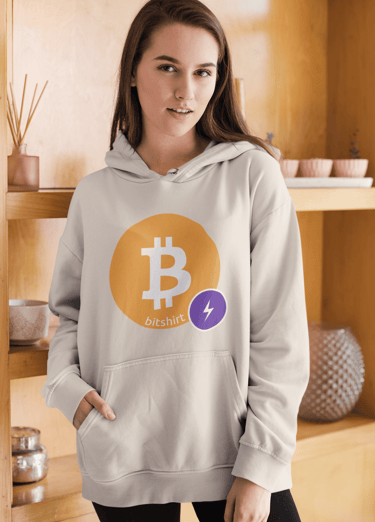 Hoodie Bitshirt Silicone Bitcoin "Nemesis".