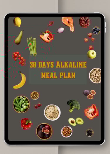 30 DAYS ALKALINE MEAL PLAN 