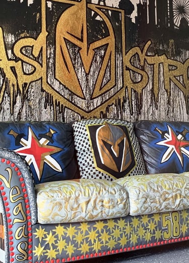 Las Vegas Golden Knights Mural