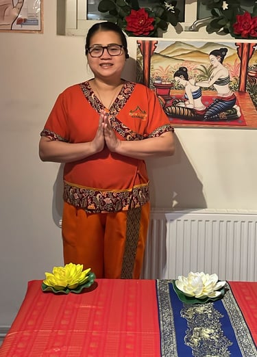 owner in massage room