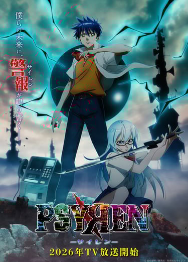 PSYREN | Arte Promocional do Anime