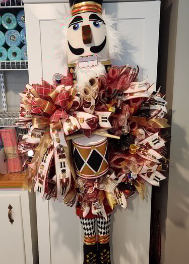 A custom creation for a cherished client—featuring a handcrafted drum, made to fulfill their vision.