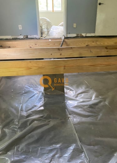 Refuerzo de muros  - remodelación Gastonia NC - Gavo Remodeling Llc