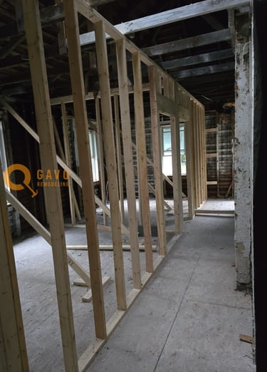 Framing - Remodelación Gastonia NC - Gavo Remodeling Llc