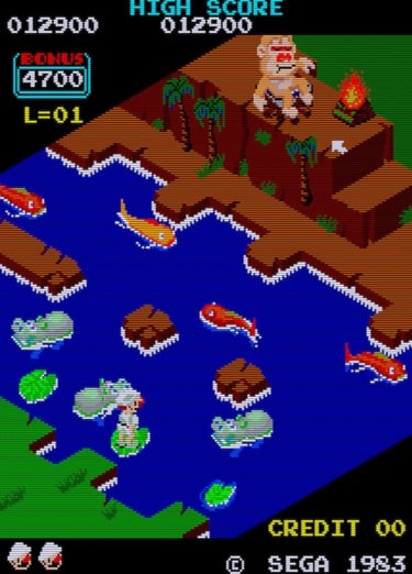 Congo Bongo Meets Frogger