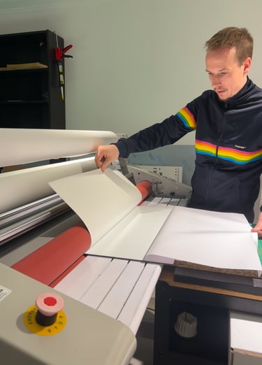 Contre collage aluminium Dibond