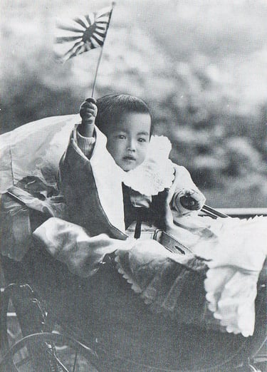 Hirohito as an infant in 1902